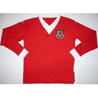 2006-07 Wales L/S Home Shirt XXL