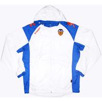 2010-11 Valencia Player Worn Training Rain Jacket