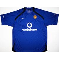 2004-05 Manchester United Nike Training Shirt (Very Good) L