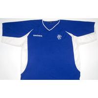 2002-03 Rangers Diadora Training Shirt XL