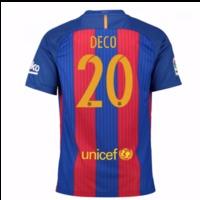 2016 17 barcelona sponsored home shirt deco 20 kids