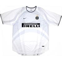 2001 02 inter milan away shirt xl