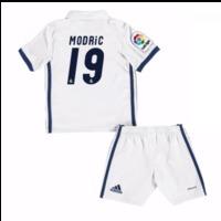 2016-17 Real Madrid Kids Home Mini Kit (Modric 19)