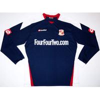 2008-09 Swindon L/S Away Shirt L