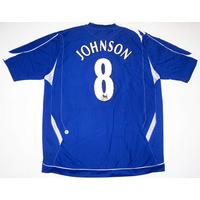 2006 07 everton home shirt johnson 8 xl