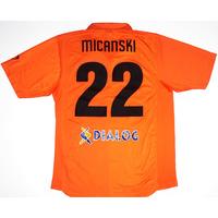 2008 09 zaglebie lubin match issue home shirt micanski 22