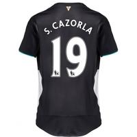 2015-2016 Arsenal Third Cup Shirt (S.Cazorla 19) - Kids