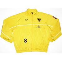 2000-01 Alemannia Aachen Player Issue Track Jacket #8 (Zernicke)