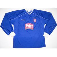 2001-03 Ipswich Academy Match Issue Home Shirt #5