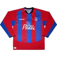 2004-05 Crystal Palace Academy Match Issue Home L/S Shirt #11