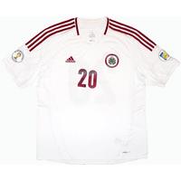 2012-13 Latvia Match Issue Away Shirt #20