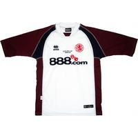 2004 Middlesbrough Carling Cup Winners Away Shirt XXL