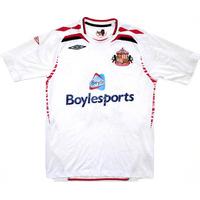 2007-08 Sunderland Away Shirt L