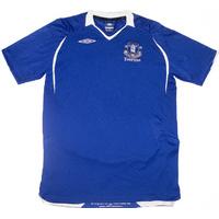 2008 09 everton home shirt xlboys