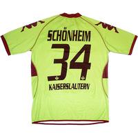 2006 07 kaiserslautern away shirt schnheim 34 xxl