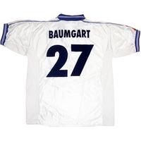 2001 02 hansa rostock match issue away shirt baumgart 27