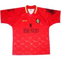 2000 01 catanzaro match issue home shirt 6