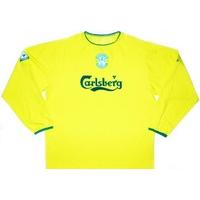 2003-04 Hibernian Away L/S Shirt L