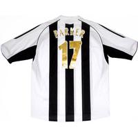 2005-07 Newcastle Home Shirt Parker #17 XL