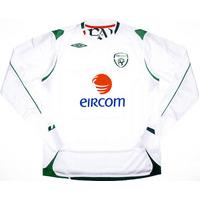 2006-07 Ireland Prototype Away L/S Shirt *As New* L