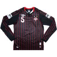 2008 Atletico Paranaense Player Issue Away L/S Shirt #5 *As New* L