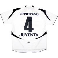 2010 11 juventa starachowice player issue away shirt ciepielewski 4 l