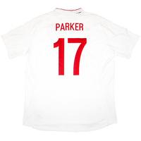 2012 England Home \'v Italy\' Shirt Parker #17 *w/Tags* XL