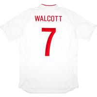 2012 England Home \'v France\' Shirt Walcott #7 *w/Tags* L