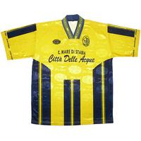 2000-01 Juve Stabia Match Issue Home Shirt #15