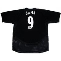 2003 05 manchester united away shirt saha 9 xxl