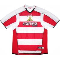 2005-06 Doncaster Rovers Home Shirt S