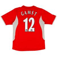 2006-07 Blackburn Away Shirt Gamst #12 S