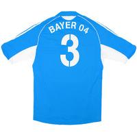 2006 07 bayer leverkusen match issue away shirt 3 l