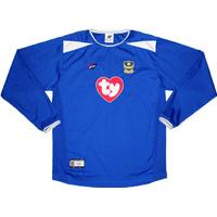 2003-05 Portsmouth Home L/S Shirt (Excellent) 3XL