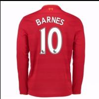 2016 17 liverpool home long sleeve shirt barnes 10