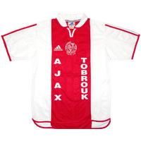 2000 01 ajax tobrouk match issue home shirt 20