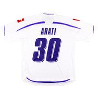 2009-10 Fiorentina Match Issue Away Shirt Arati #30