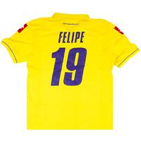 2011-12 Fiorentina Match Issue Away Shirt Felipe #19
