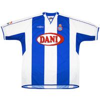 2003-04 Espanyol Home Shirt XL
