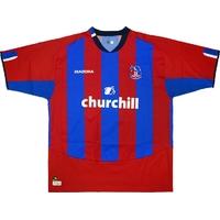 2004-05 Crystal Palace Home Shirt XL