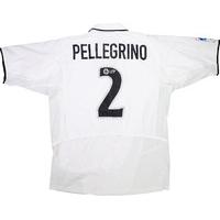2002-03 Valencia Match Issue Home Shirt Pellegrino #2