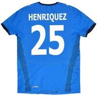 2007-08 Lech Poznan Match Issue Home Shirt Henriquez #25