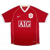 2006-07 Manchester United Home Shirt (Very Good) XXL