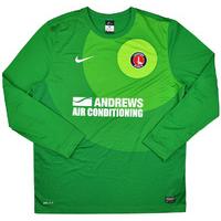 2013-14 Charlton Reserves Match Issue GK Shirt #1(Excellent) XL
