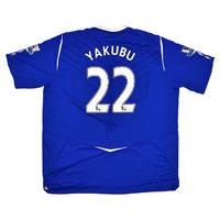 2008 09 everton home shirt yakubu 22 very good 3xl