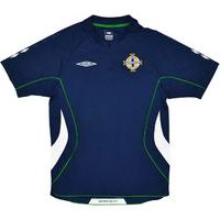 2007 08 northern ireland umbro polo shirt excellent m