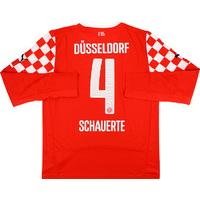 2014-15 Fortuna Dusseldorf Home L/S Shirt Schauerte #4 *w/Tags*