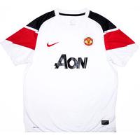 2010-12 Manchester United Away Shirt (Very Good) L.Boys