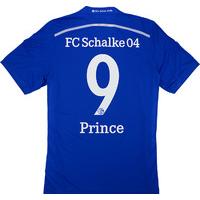 2014 16 schalke adizero player issue home shirt prince 9 wtags