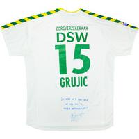 2005-06 ADO Den Haag Match Issue Signed Away Shirt Grujic #15